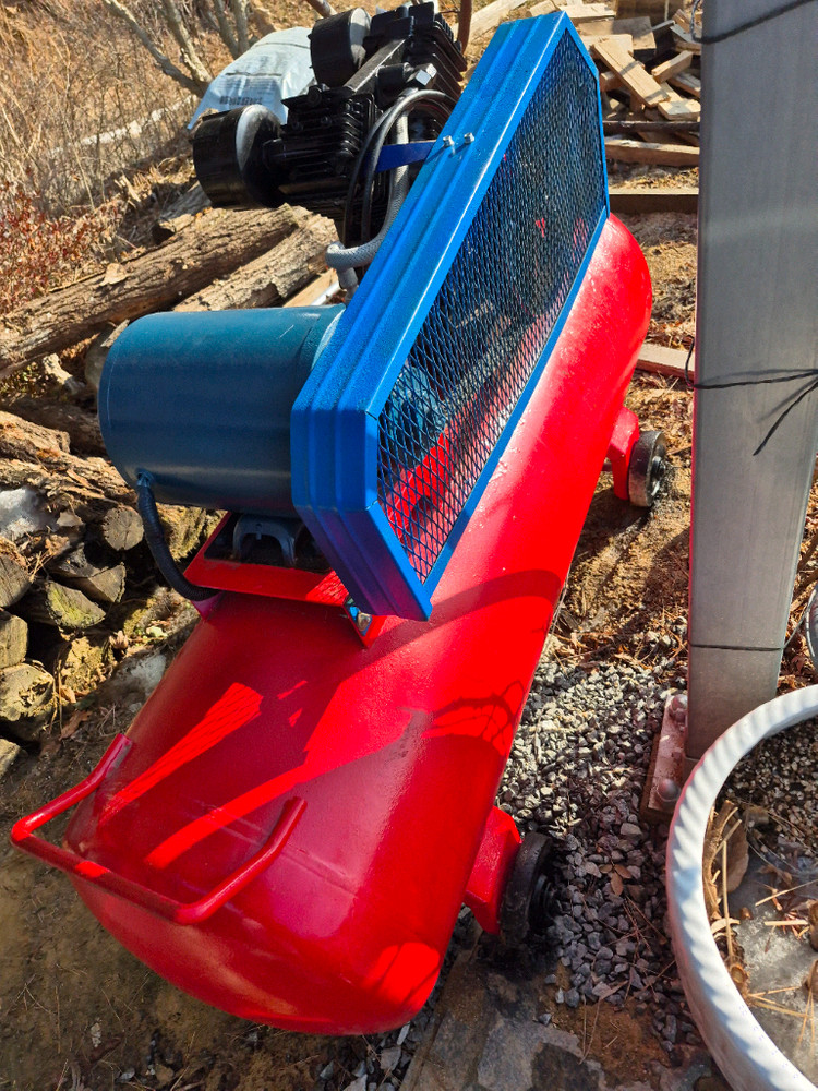 대형 콤프레샤 250리터 단상 220볼트--2