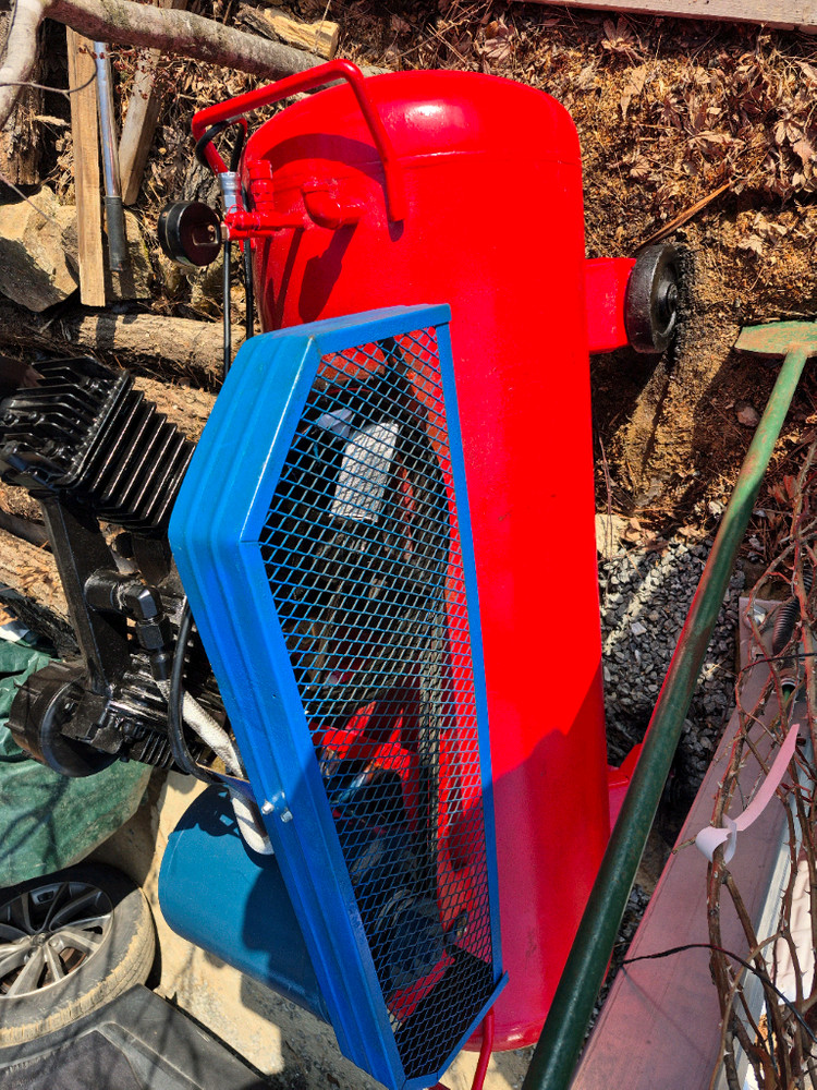 대형 콤프레샤 250리터 단상 220볼트--3