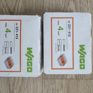 와고커넥터 4mm 3p 100ea 팝니다