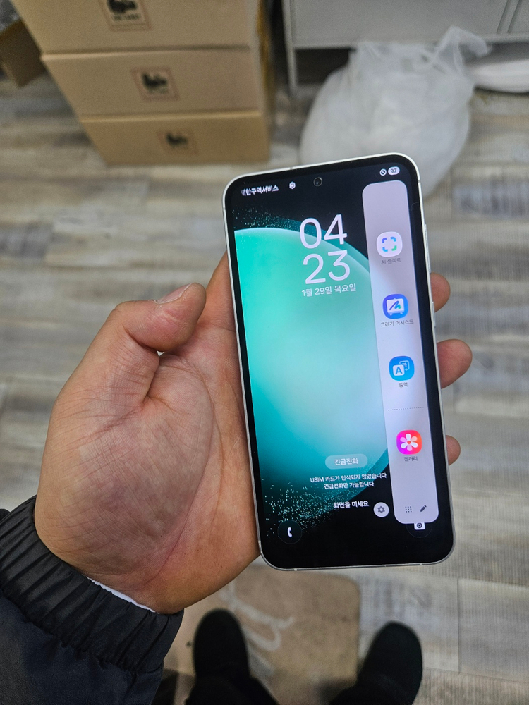 실사진S급 갤럭시S23FE 용량 256G판매 중고폰--1