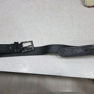 디젤 정품 블랙 소가죽 벨트 32-34사이즈