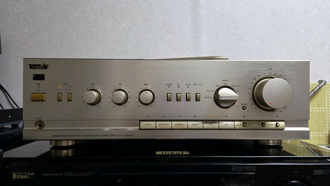 인켈 금장 인티앰프 AX-7030G 이미지