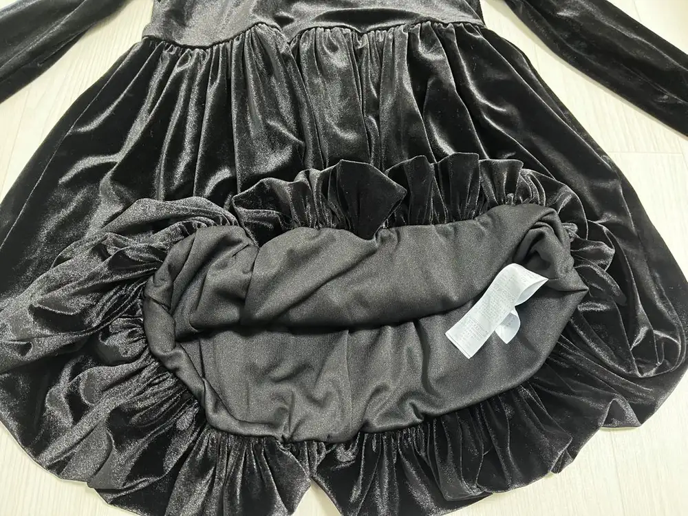 아이러브제이 벨벳원피스 XL 이미지