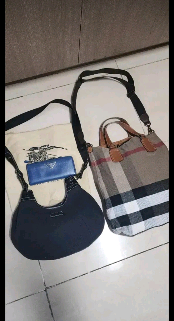 버버리 블루라벨 호보백--6