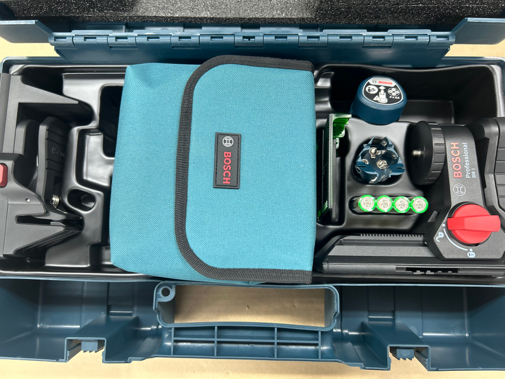 보쉬 GLL 3-80CG + BM 1 레이저 라인기 세트 개봉 새상품--2