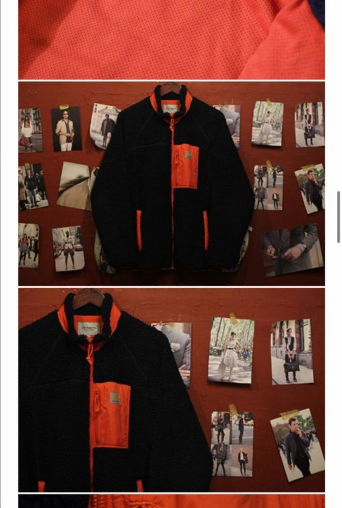 칼하트 wip 플리스 자켓 이미지