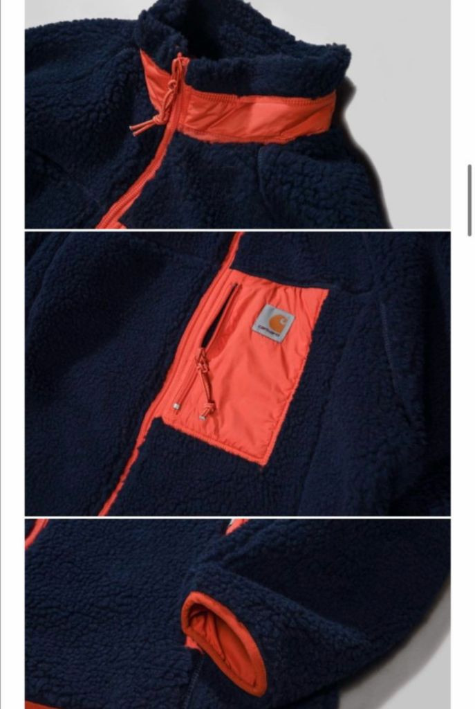 칼하트 wip 플리스 자켓 이미지