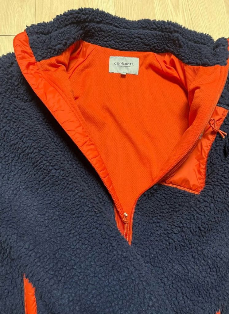 칼하트 wip 플리스 자켓 이미지