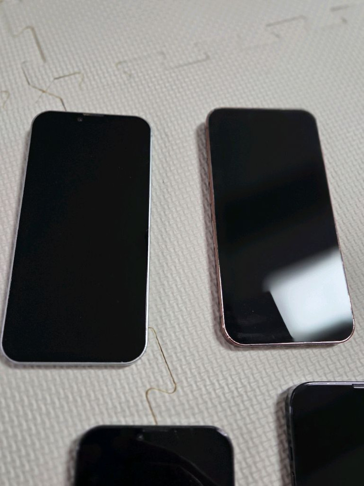 아이폰 목업폰 목각폰(모형)4개일괄--3