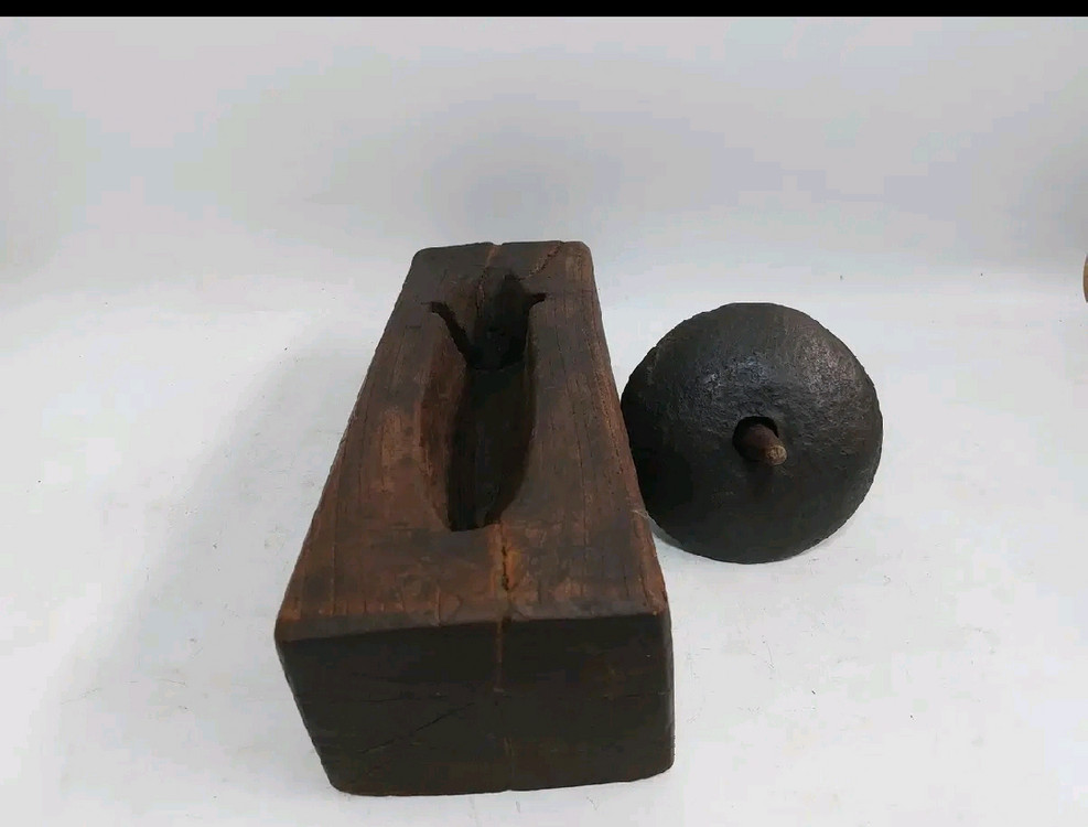 옛날 약연. 약재빻는 기구 - 골동품. 민속품. 소품용. 이미지