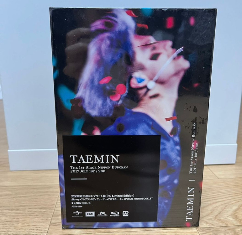 샤이니 태민 일본부도칸 콘서트 FC한정 블루레이 미개봉 이미지