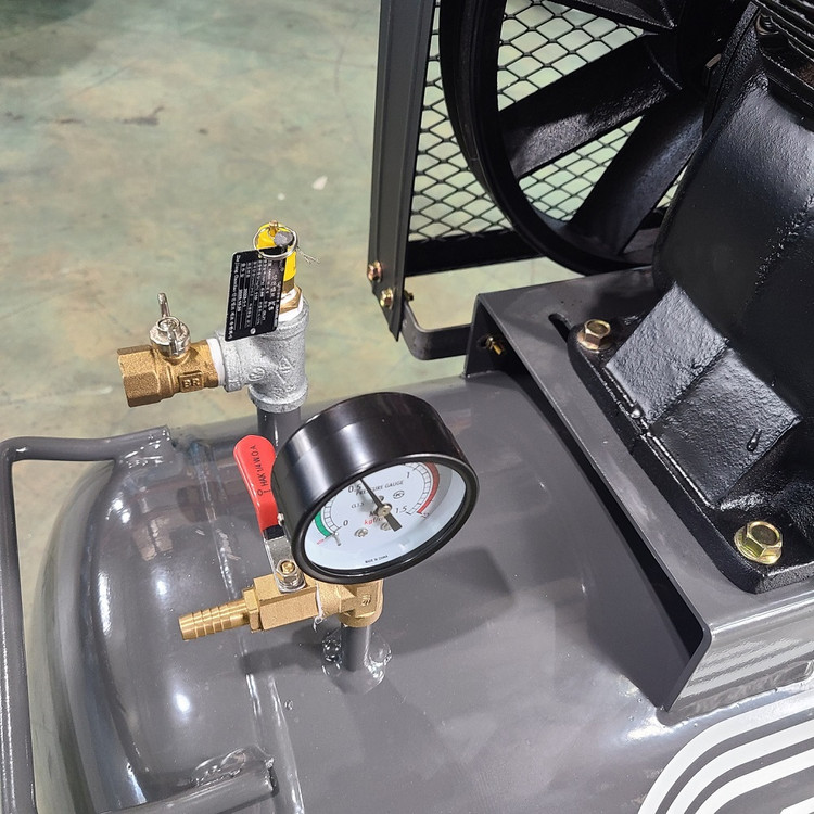 중고 - 5마력 150리터 산업용 피스톤 콤프레샤--6