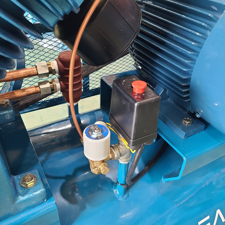 중고 최상급 한신 15마력 500리터 콤프레샤--6