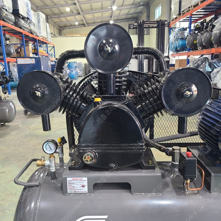 중고 10마력 400리터 콤프레샤 피스톤 젠틀코리아--3