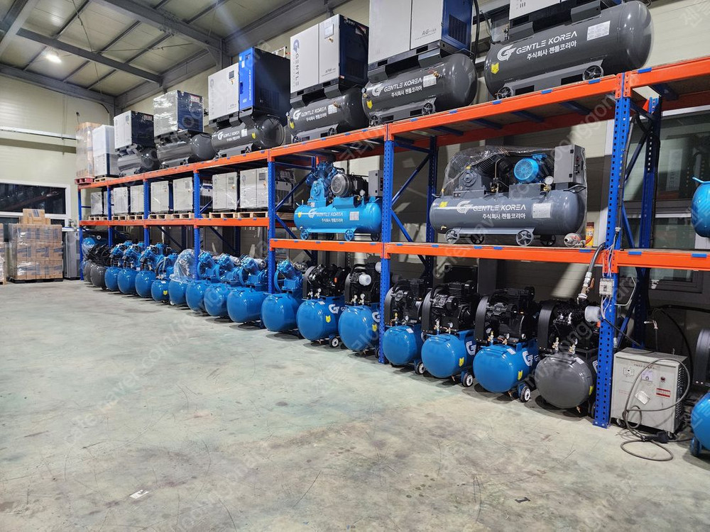 중고 중고압 5마력 400리터 콤프레샤 카센타 정비소용--6