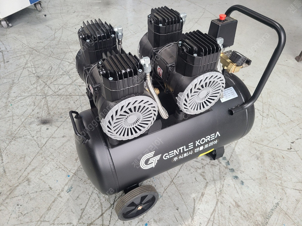 휴대용 리퍼 4.5마력 오일프리 콤프레샤 콤프레셔--4