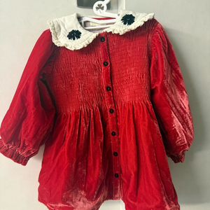 봉주르다이어리 벨벳드레스4y