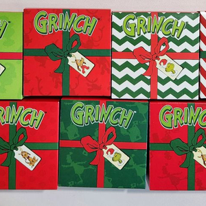 맥도날드 해피밀 장난감 그린치 9종 세트 일괄 미개봉