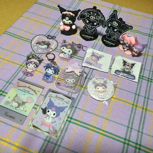 산리오 쿠로미 굿즈 (피규어, 가챠, 아크릴 키링 등) 일괄
