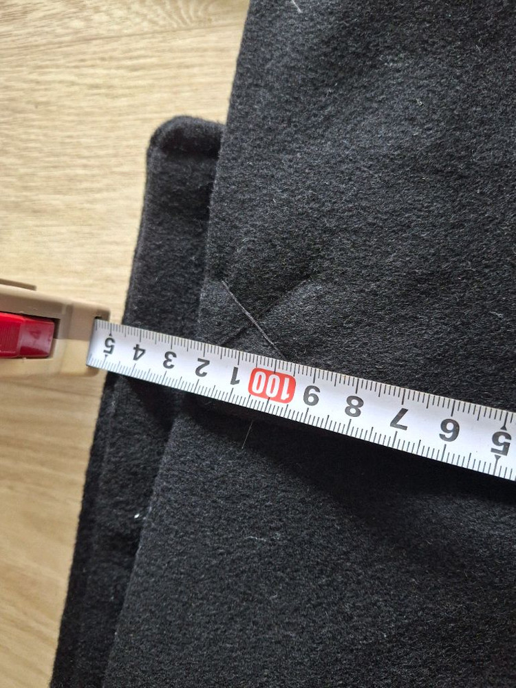 남성 90 S 사이즈 오버핏 코트 택포 2회착--3