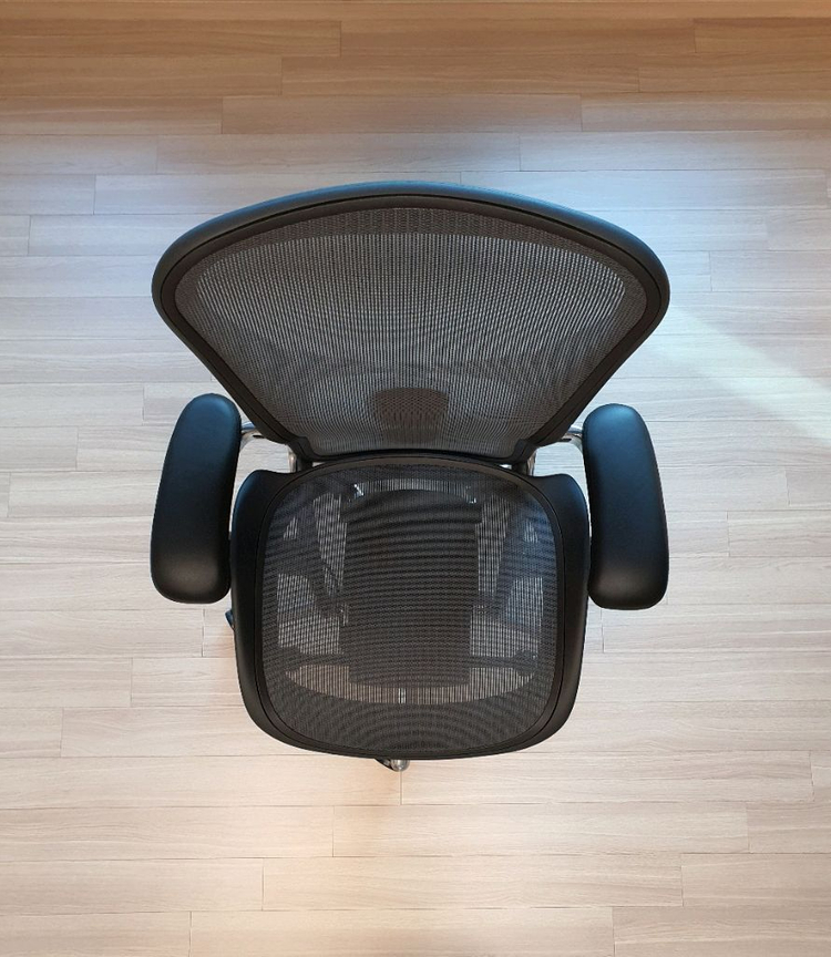 [상태S급]허먼밀러 뉴 에어론 CD체어 <B타입_그라파이트>--4