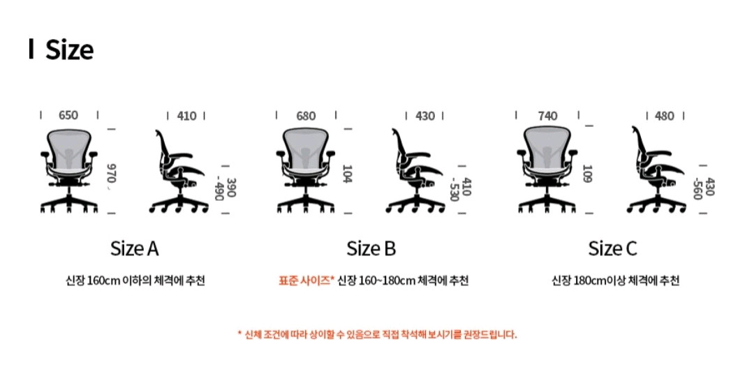 [상태S급]허먼밀러 뉴 에어론 CD체어 <B타입_그라파이트>--5