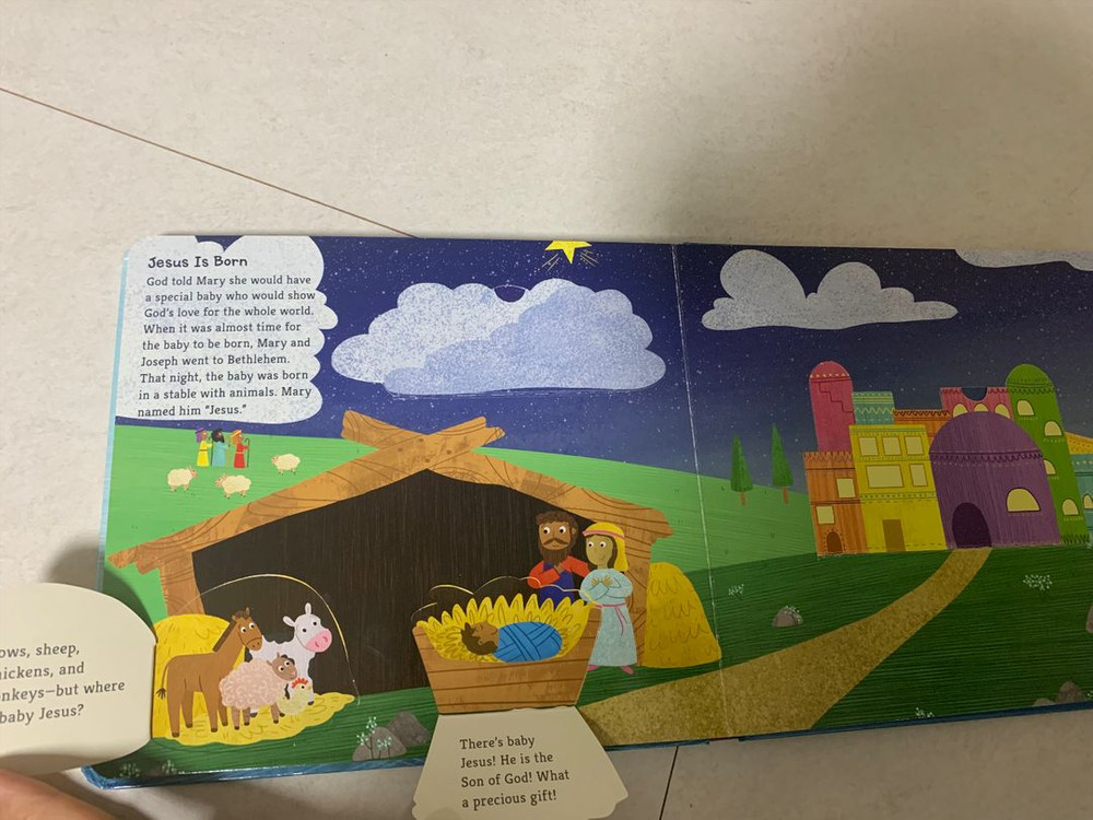 Lift-the-Flap Bible Stories 어린이 바이블 영어 성경 원서 플랩북 이미지