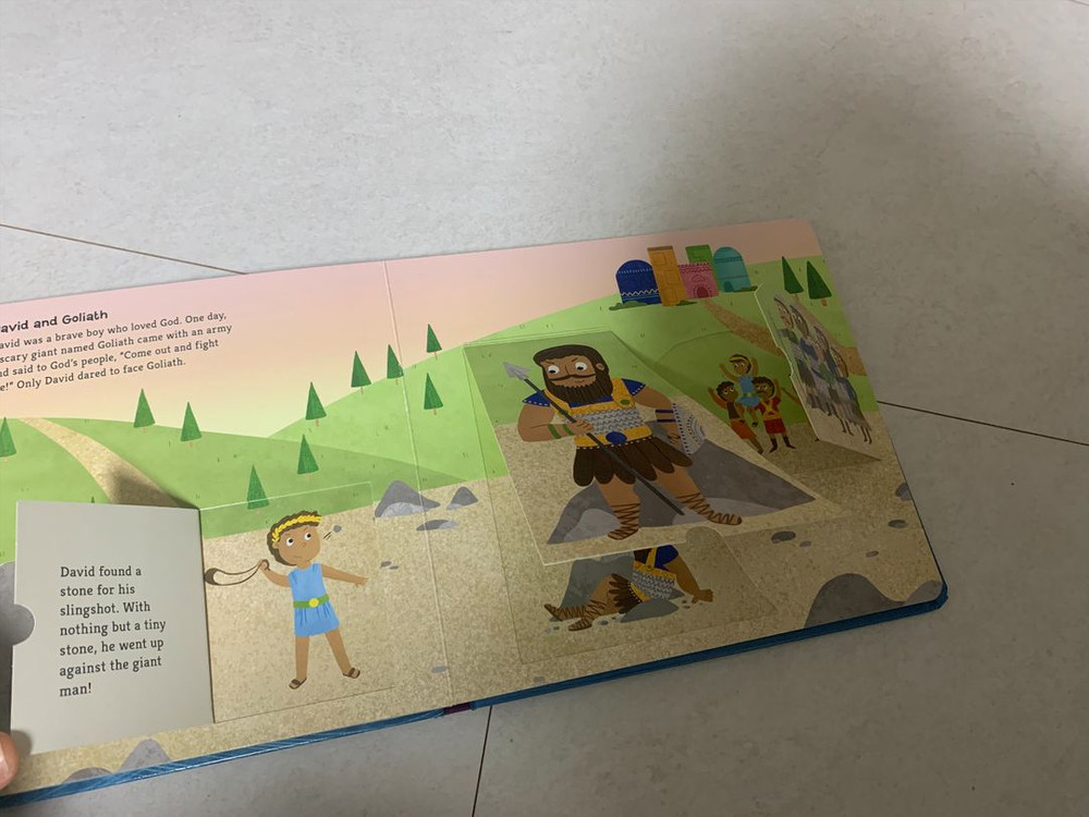 Lift-the-Flap Bible Stories 어린이 바이블 영어 성경 원서 플랩북 이미지