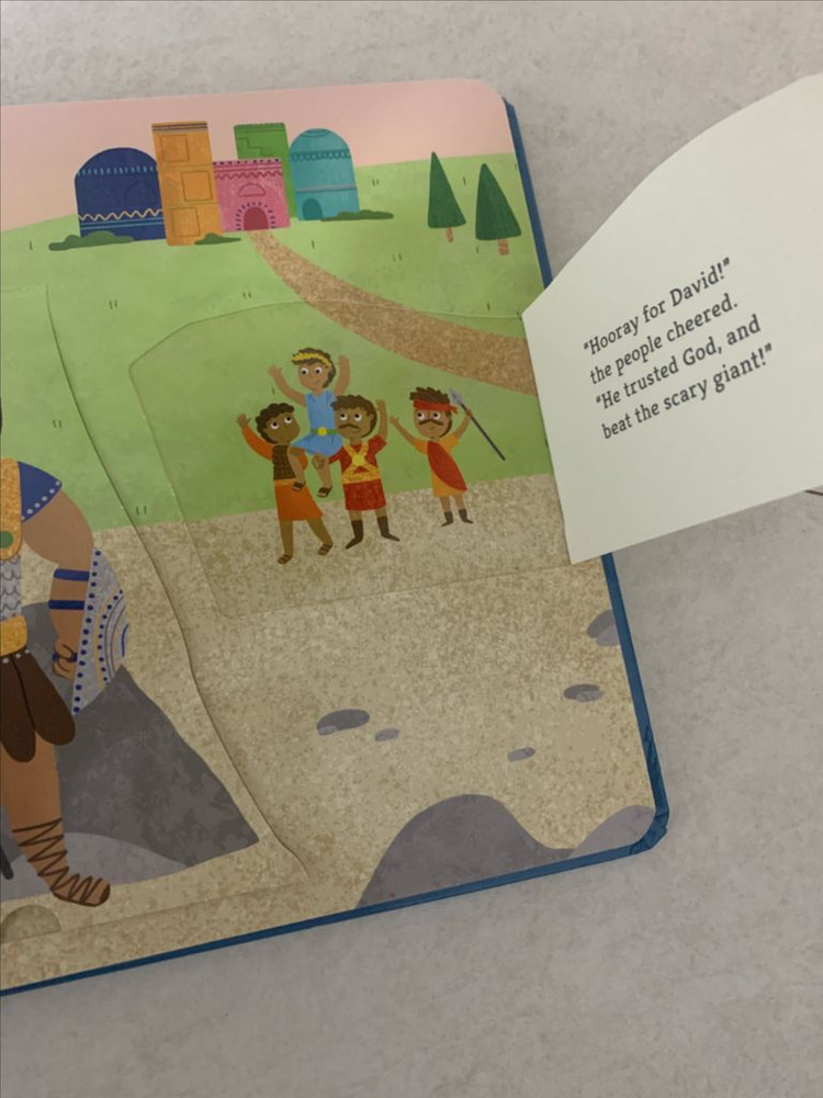 Lift-the-Flap Bible Stories 어린이 바이블 영어 성경 원서 플랩북 이미지