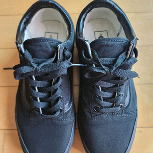 반스 올드스쿨 올블랙 240