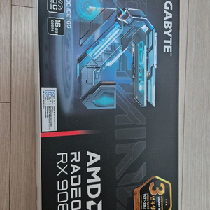 기가 RX9060xt 16G 화이트 이미지