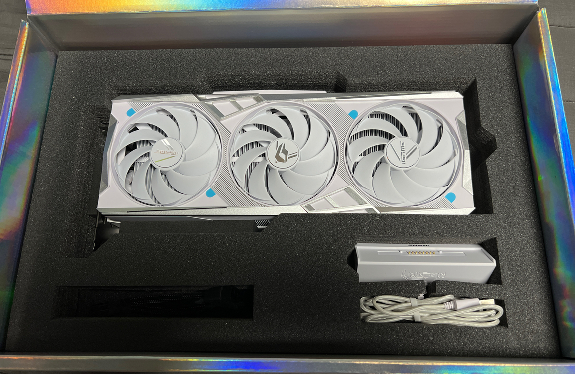 (판매/교환) COLORFUL RTX 4080 SUPER Vulcan White 4080s 불칸 화이트--3