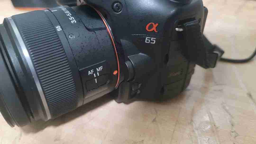 소니 카메라 A65외 렌즈들--4