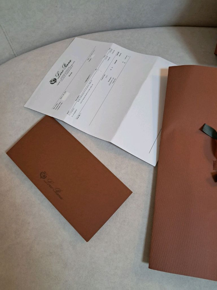 로로피아나 워크 스니커즈 슈즈박스, 로로피오나 더스트백 종이백 일괄--7