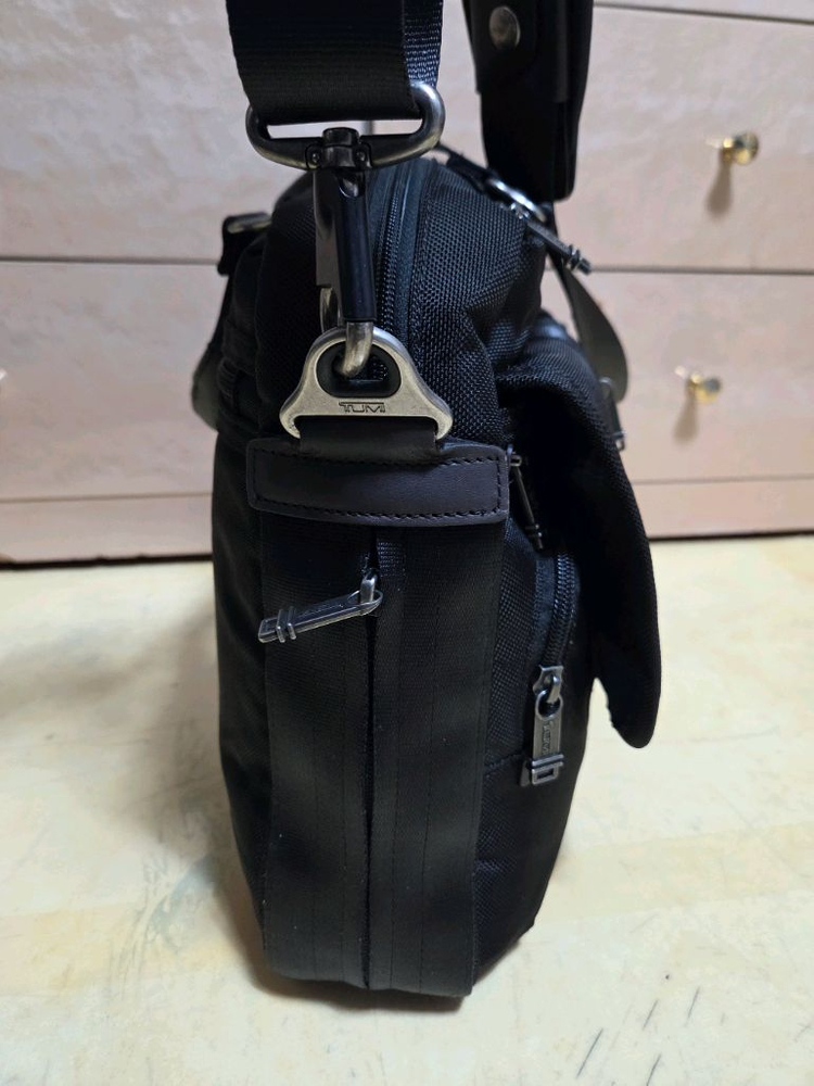 투미 정품 핑크니 플랩 브리프케이스--4