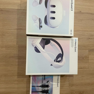 미개봉 Meta Quest 3 + 5m 정품케이블 + 엘리트스트랩 일괄판매