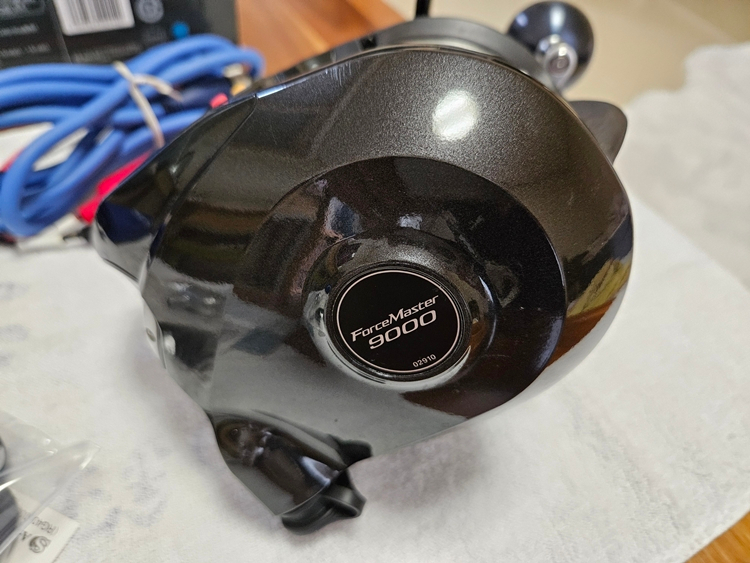 시마노 '포스마스터 9000' 전동릴(비마순정파워노브 튜닝)& 풀박사양--4