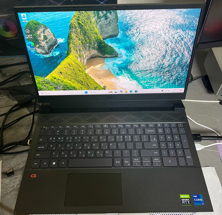 Dell 게이밍 노트북 i7-12700, RTX 3070 Ti, DDR5 16G--1