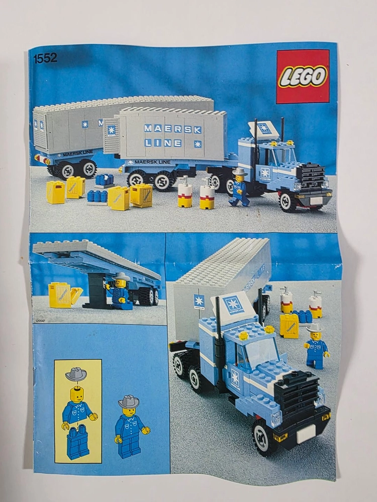 레고 1552 (Maersk 트럭) 이미지