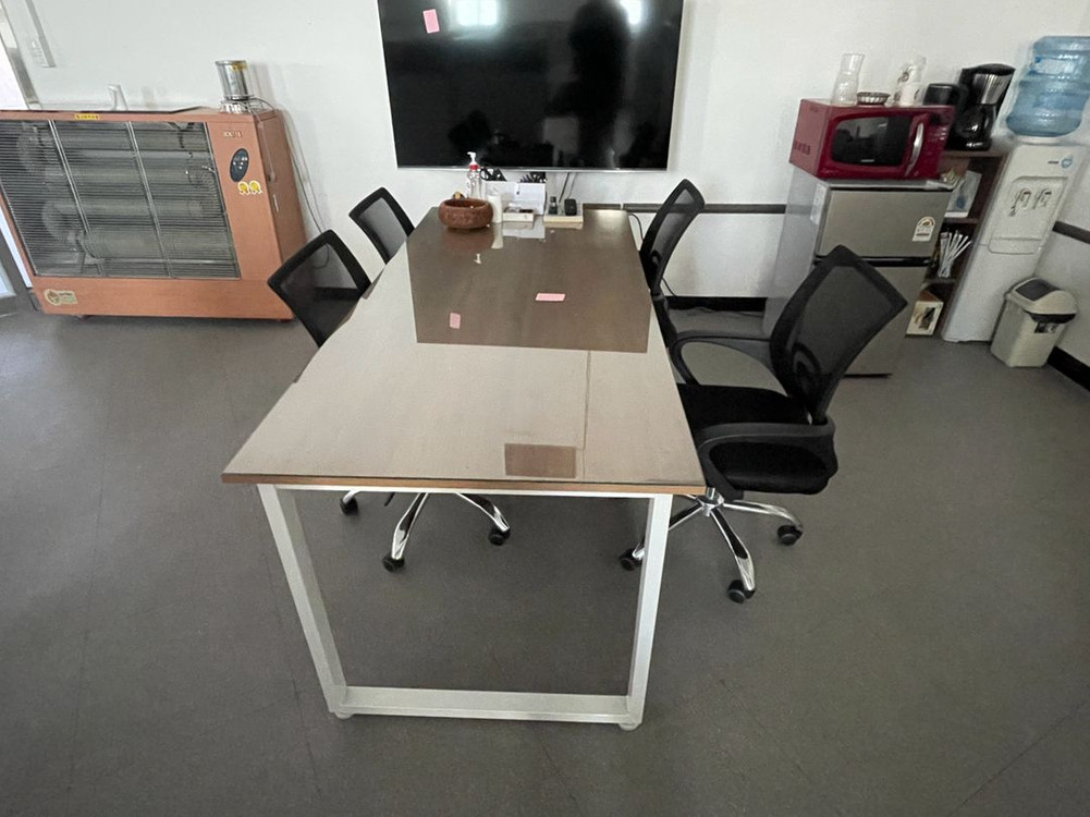 사무용 테이블 의자 세트--1