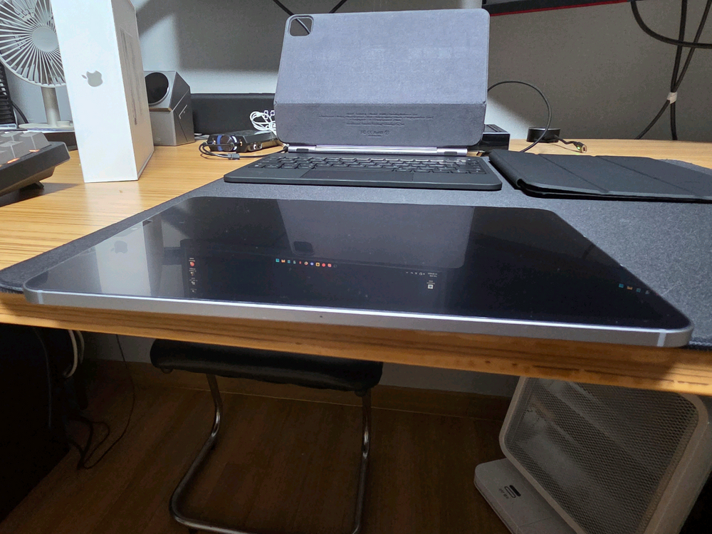 아이패드 프로11 M2 256 셀룰러 판매 / 갤럭시탭 교환 가능--5