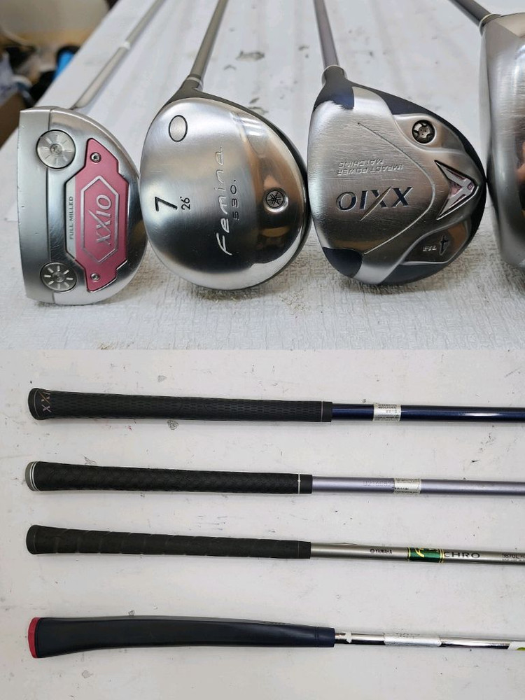 61만 젝시오 아이언 등 여성용 중고골프채 풀세트--8