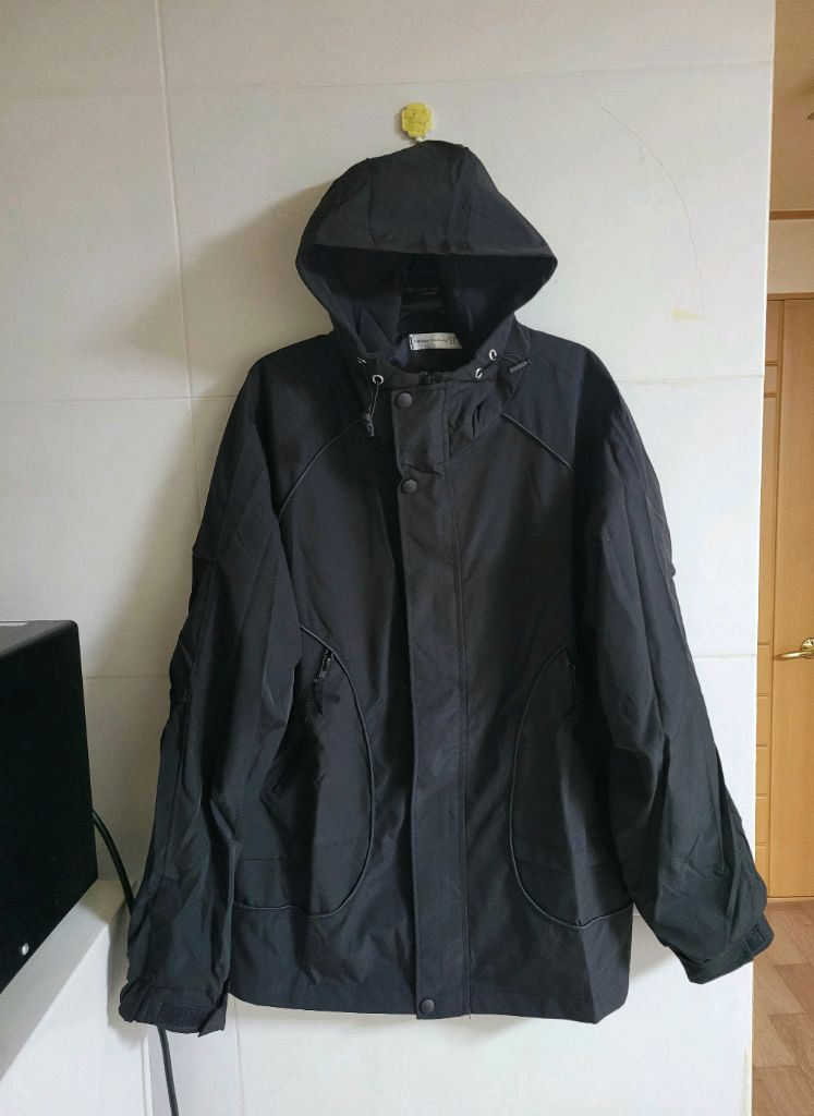 남성)후드 바람막이자켓 점퍼(새상품100~)--1