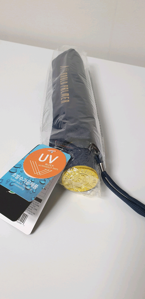 (새상품)머그컵 2개 + 아놀드파마 우산 선물세트--1