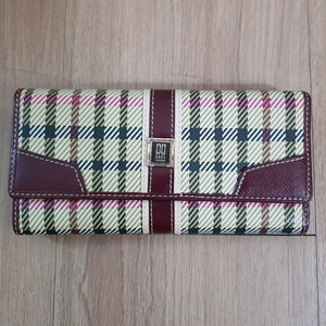 닥스 체크 장지갑(새제품) 이미지