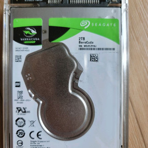 Seagate 바라쿠다 2TB 2.5인치 하드디스크 2개