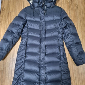 노스페이스 여성 구스 롱패딩 95사이즈