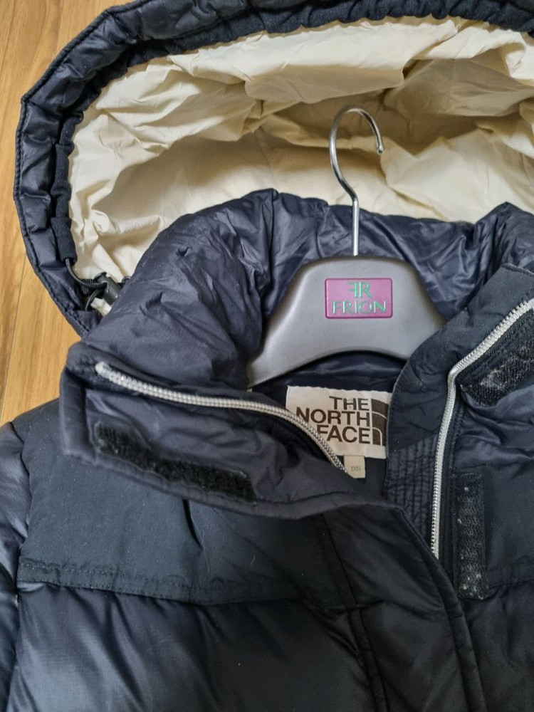 노스페이스 여성 구스 롱패딩 95사이즈--1