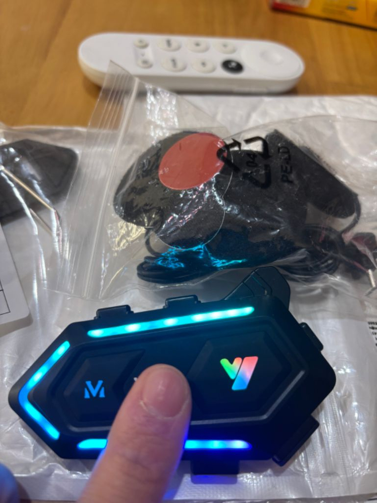 <무료배송 새상품>오토바이 헬멧 블루투스 팜 - 기타 이미지