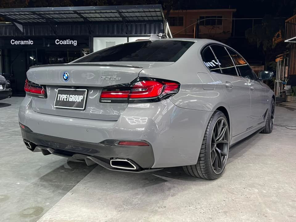 BMW 5시리즈 G30 스포일러 블랙 카본 M5 F90--2